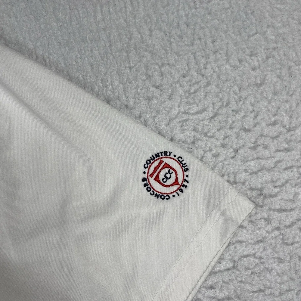 Adidas Polo Shirt Mens Large Concord Country‎ Club USA Golfer Pickleball PA